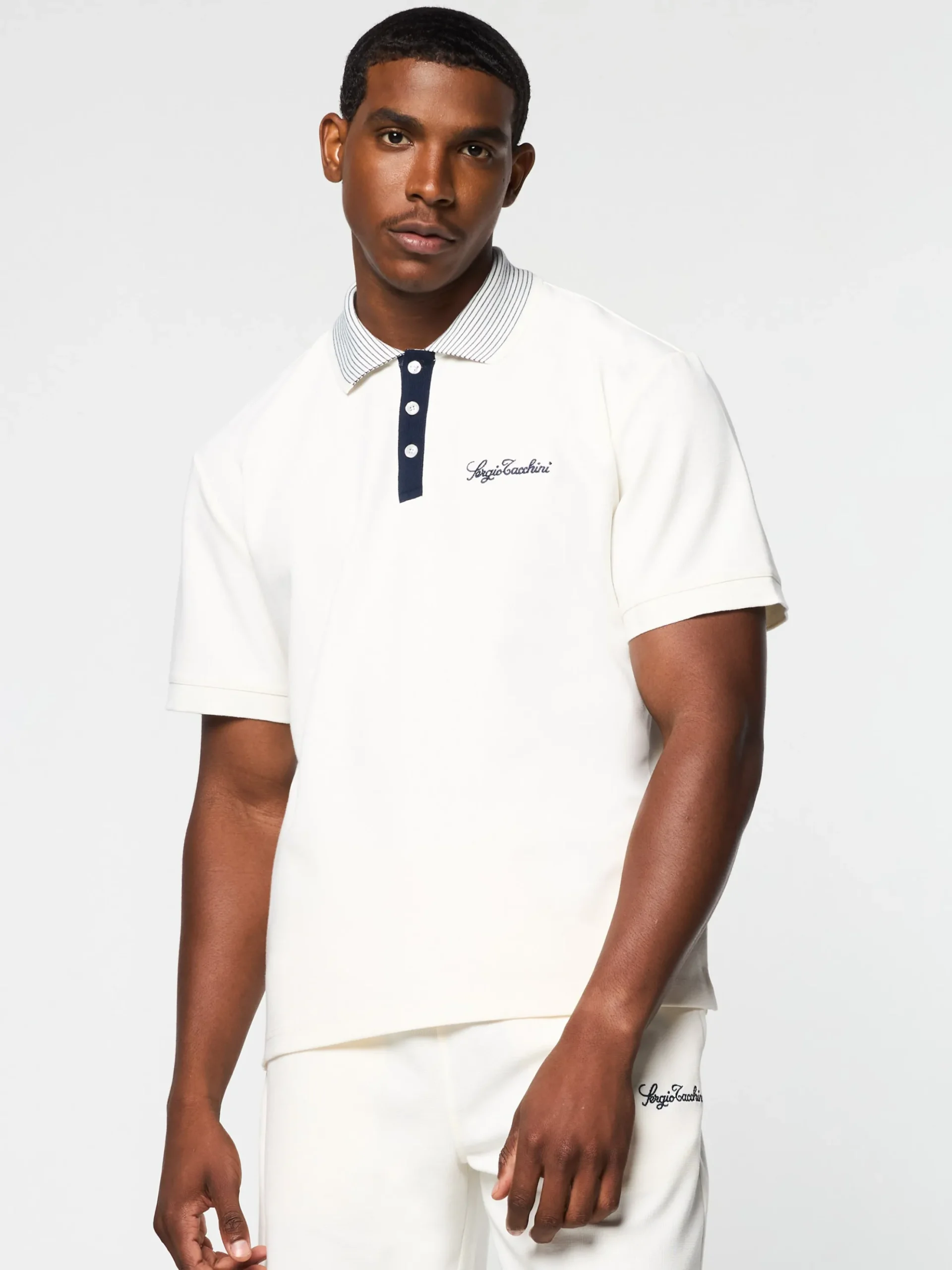 Sergio Tacchini Suveniri Polo- GARDENIA Clearance