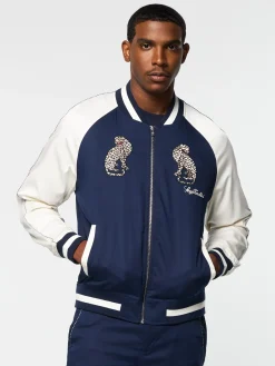 Sergio Tacchini Suveniri Track Jacket- Maritime Blue/ Gardenia MARITIME BLUE/GARDENIA Sale