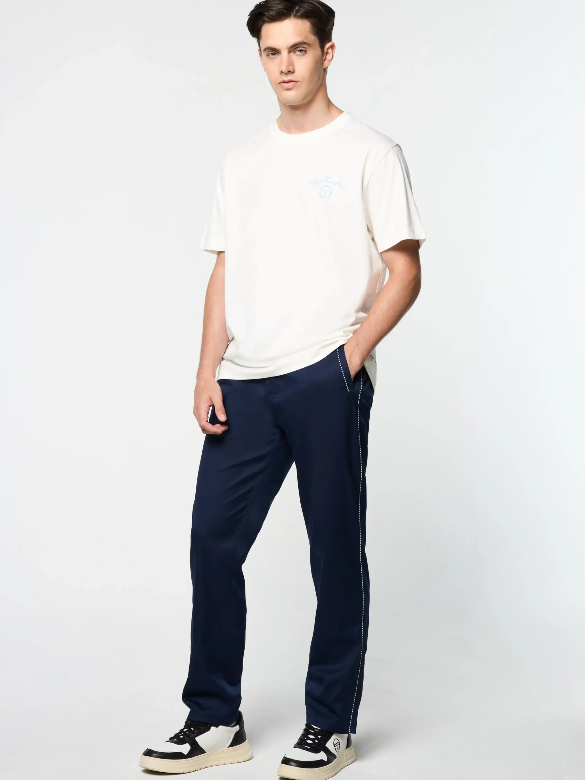 Sergio Tacchini Suveniri T-Shirt- GARDENIA New