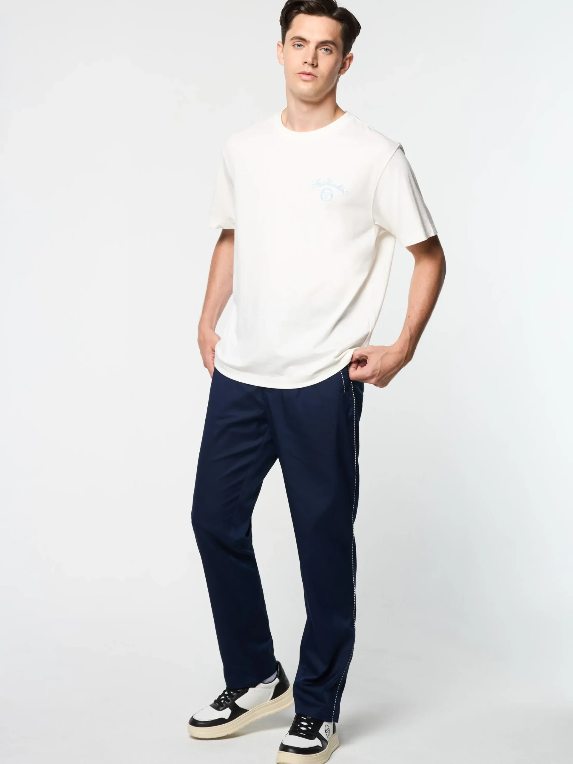 Sergio Tacchini Suveniri T-Shirt- GARDENIA New