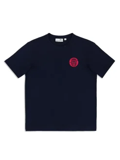 Sergio Tacchini Tenda T-Shirt- MARITIME BLUE Outlet