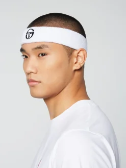 Sergio Tacchini TENNIS HEADBAND- WHITE Outlet