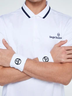 Sergio Tacchini TENNIS WRISTBAND- WHITE Clearance