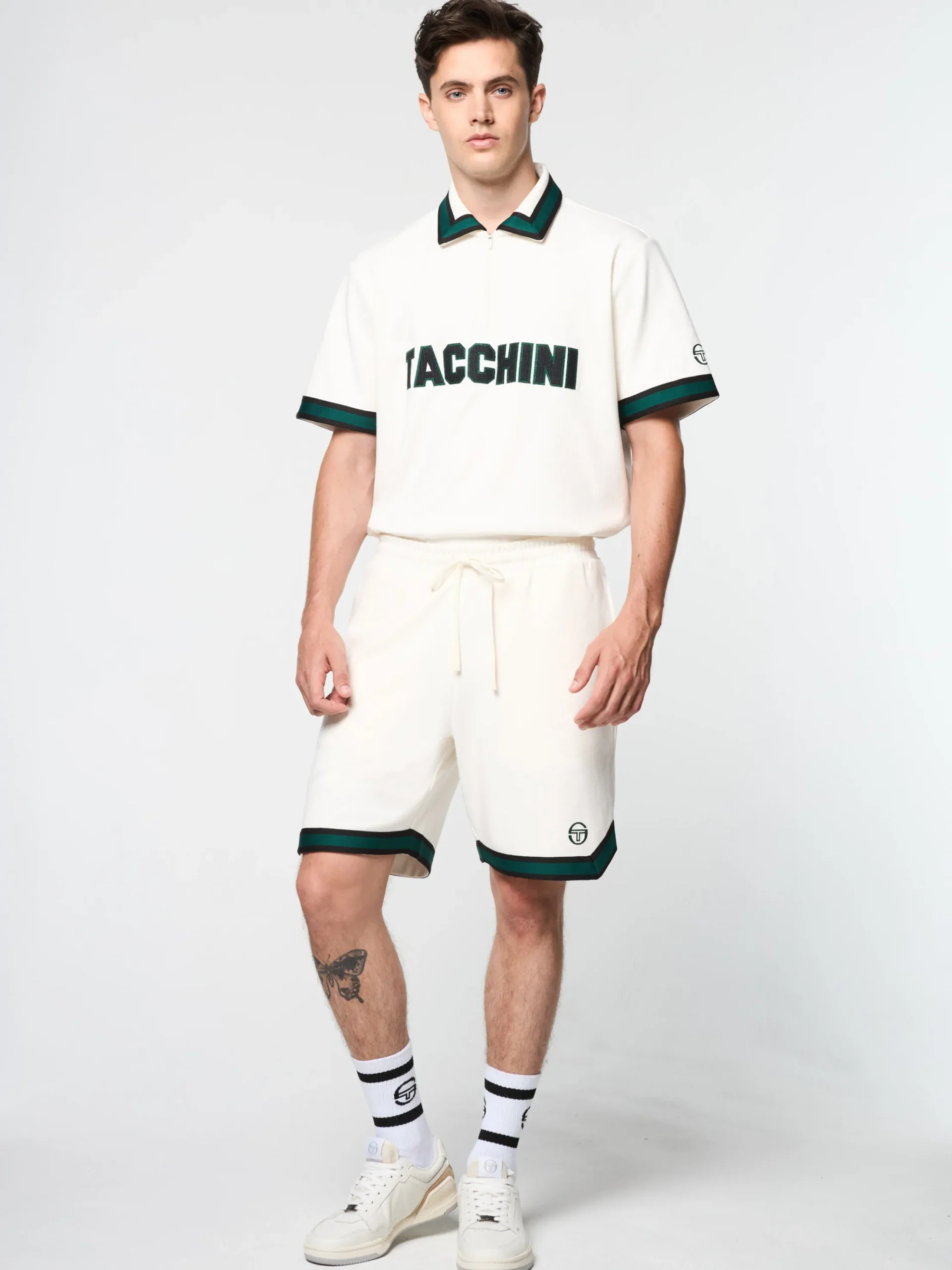 Sergio Tacchini Tito Shorts- GARDENIA Fashion