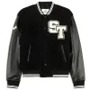 Sergio Tacchini Toppa Varsity Bomber- BLACK BEAUTY Clearance