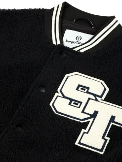 Sergio Tacchini Toppa Varsity Bomber- BLACK BEAUTY Clearance