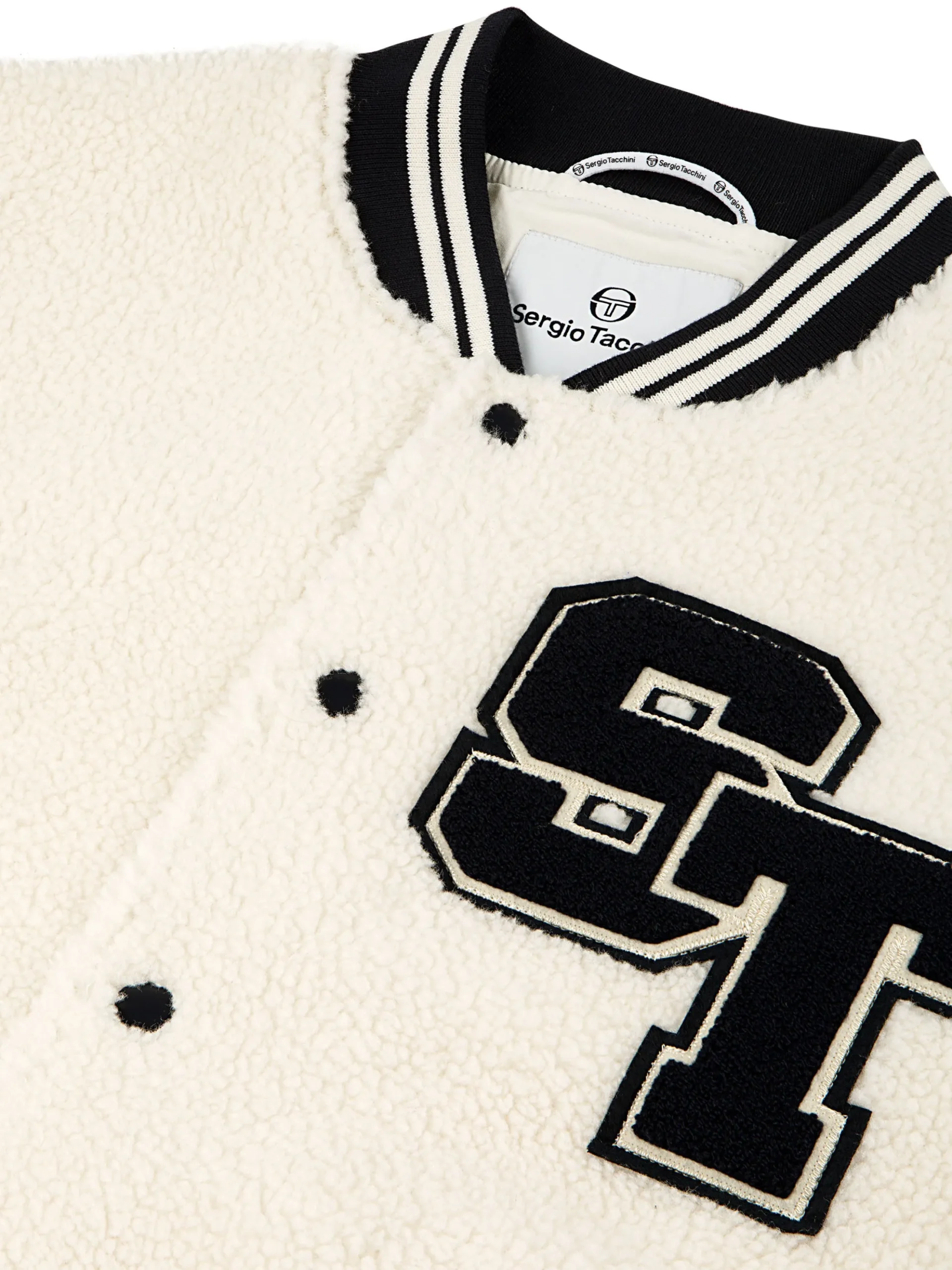 Sergio Tacchini Toppa Varsity Bomber- GARDENIA Online