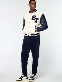 Sergio Tacchini Toppa Varsity Bomber- GARDENIA Online