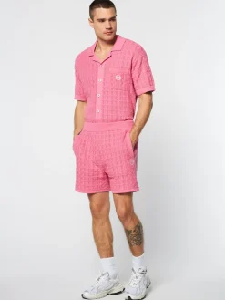 Sergio Tacchini Ulivo Crochet Short- WILD ROSE Online