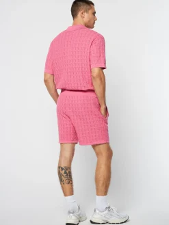 Sergio Tacchini Ulivo Crochet Short- WILD ROSE Online