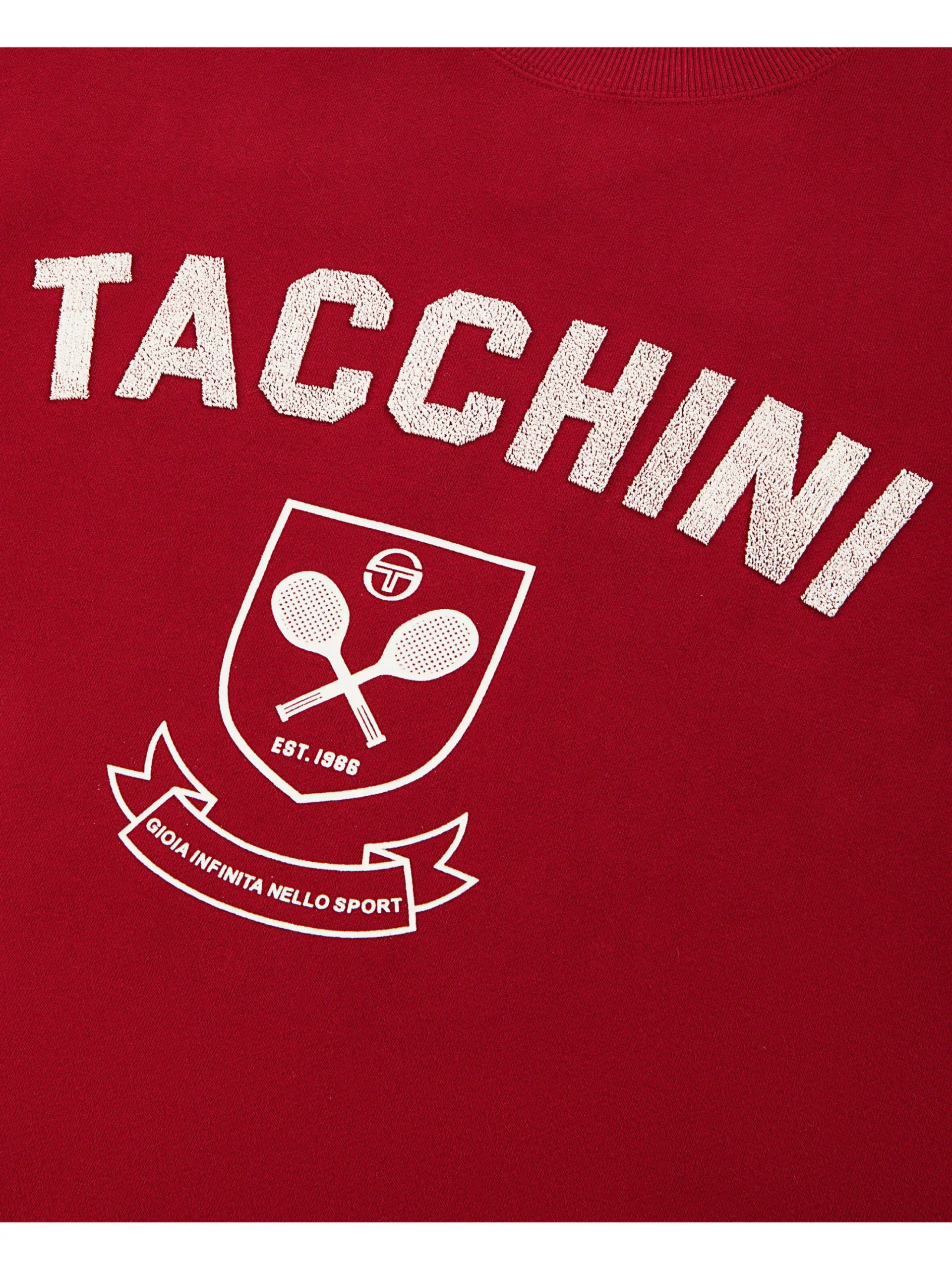 Sergio Tacchini Varsita Crewneck- SUN DRIED TOMATO Hot