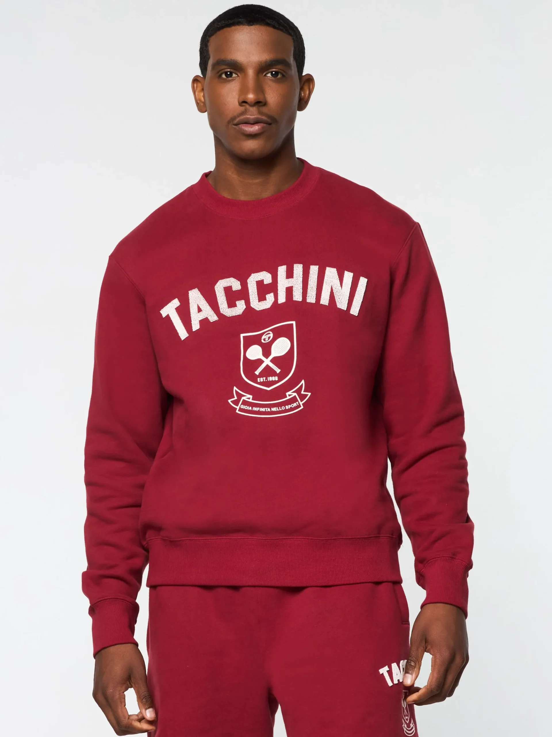 Sergio Tacchini Varsita Crewneck- SUN DRIED TOMATO Hot