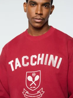 Sergio Tacchini Varsita Crewneck- SUN DRIED TOMATO Hot