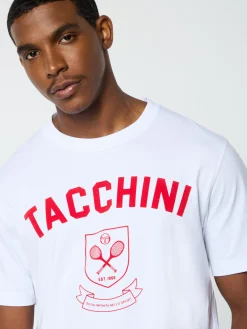 Sergio Tacchini Varsita T-Shirt- BRILLIANT WHITE Clearance