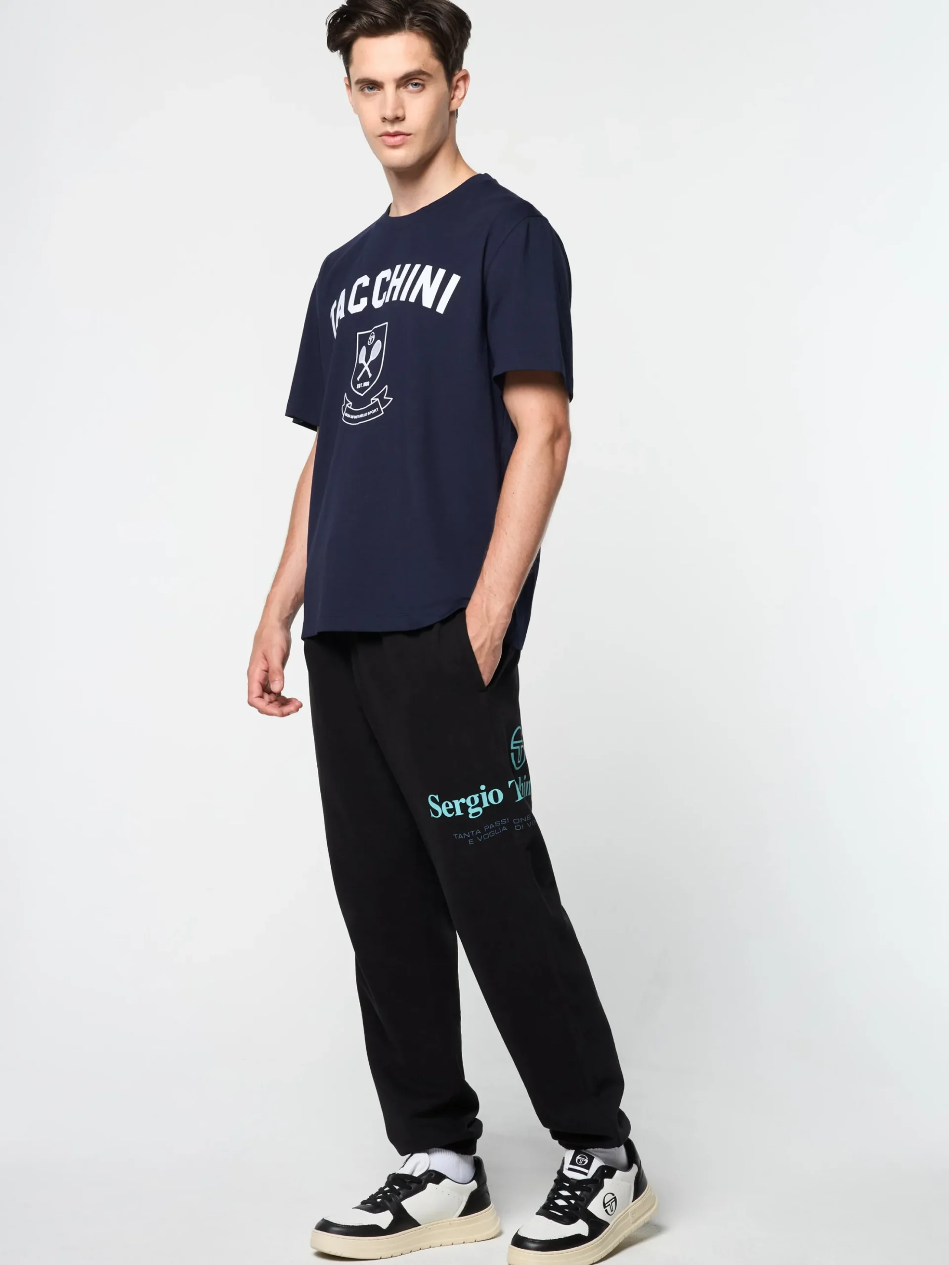 Sergio Tacchini Varsita T-Shirt- MARITIME BLUE Best