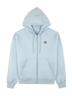 Sergio Tacchini Varsita Zip Up Hoodie- CELESTIAL BLUE Best
