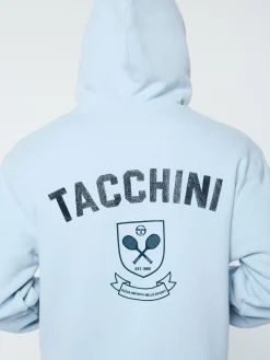 Sergio Tacchini Varsita Zip Up Hoodie- CELESTIAL BLUE Best