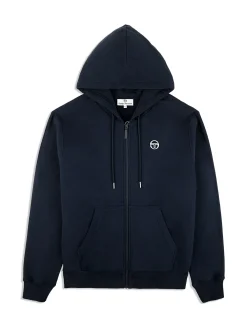 Sergio Tacchini Varsita Zip Up Hoodie- MARITIME BLUE Best