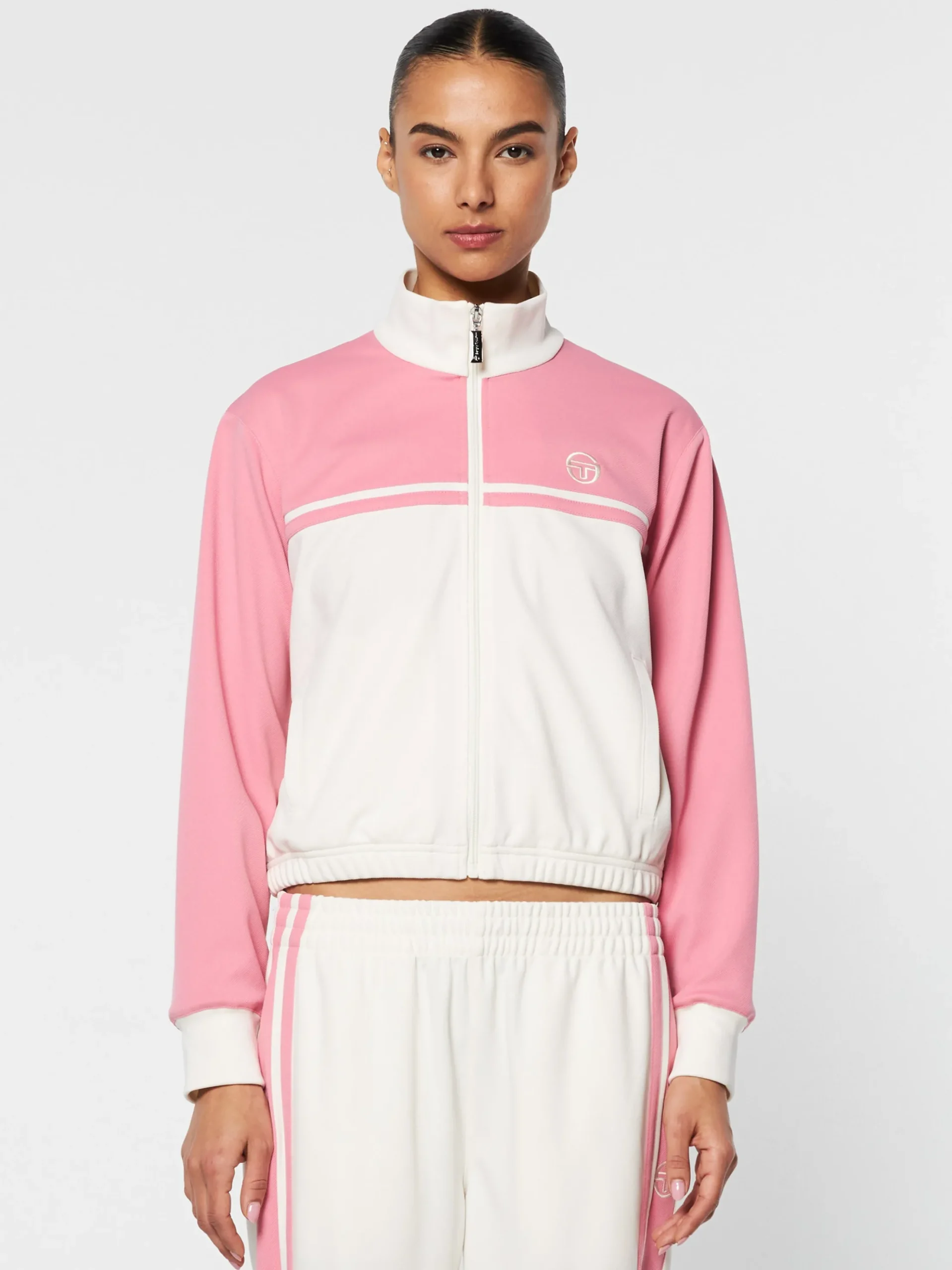 Sergio Tacchini Vasto Track Jacket- WILD ROSE Clearance