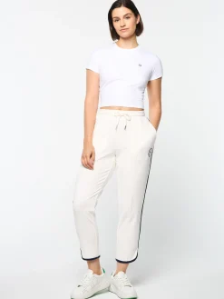 Sergio Tacchini Veneto 3/4 Velour Track Pant- GARDENIA Best