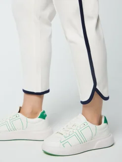 Sergio Tacchini Veneto 3/4 Velour Track Pant- GARDENIA Best