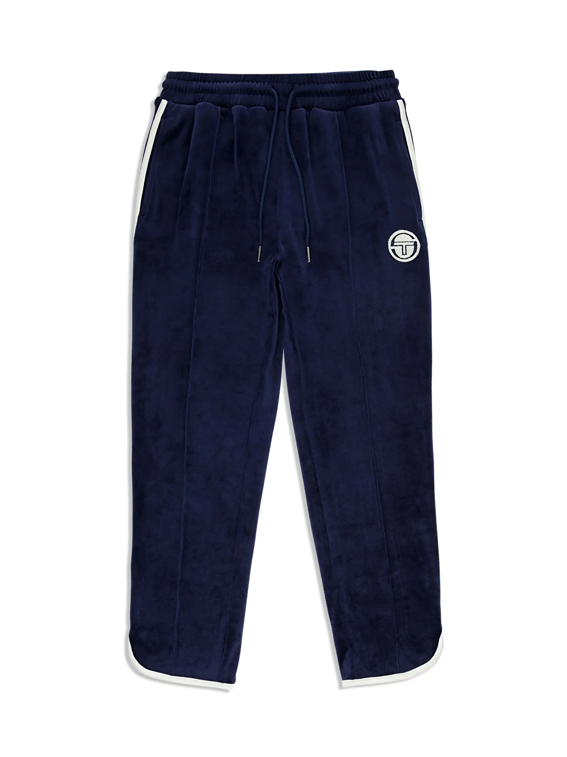Sergio Tacchini Veneto 3/4 Velour Track Pant- MARITIME BLUE Fashion
