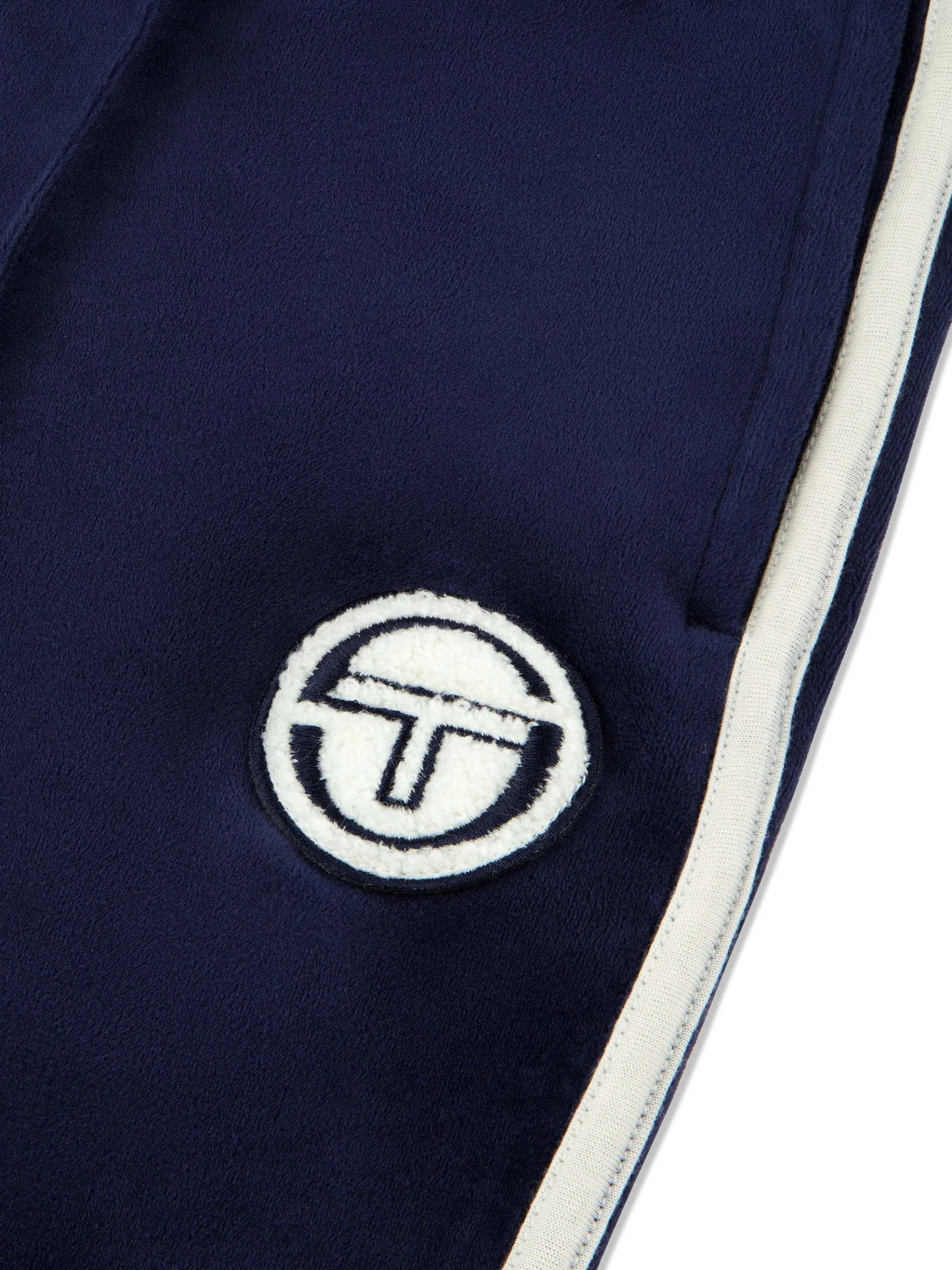Sergio Tacchini Veneto 3/4 Velour Track Pant- MARITIME BLUE Fashion