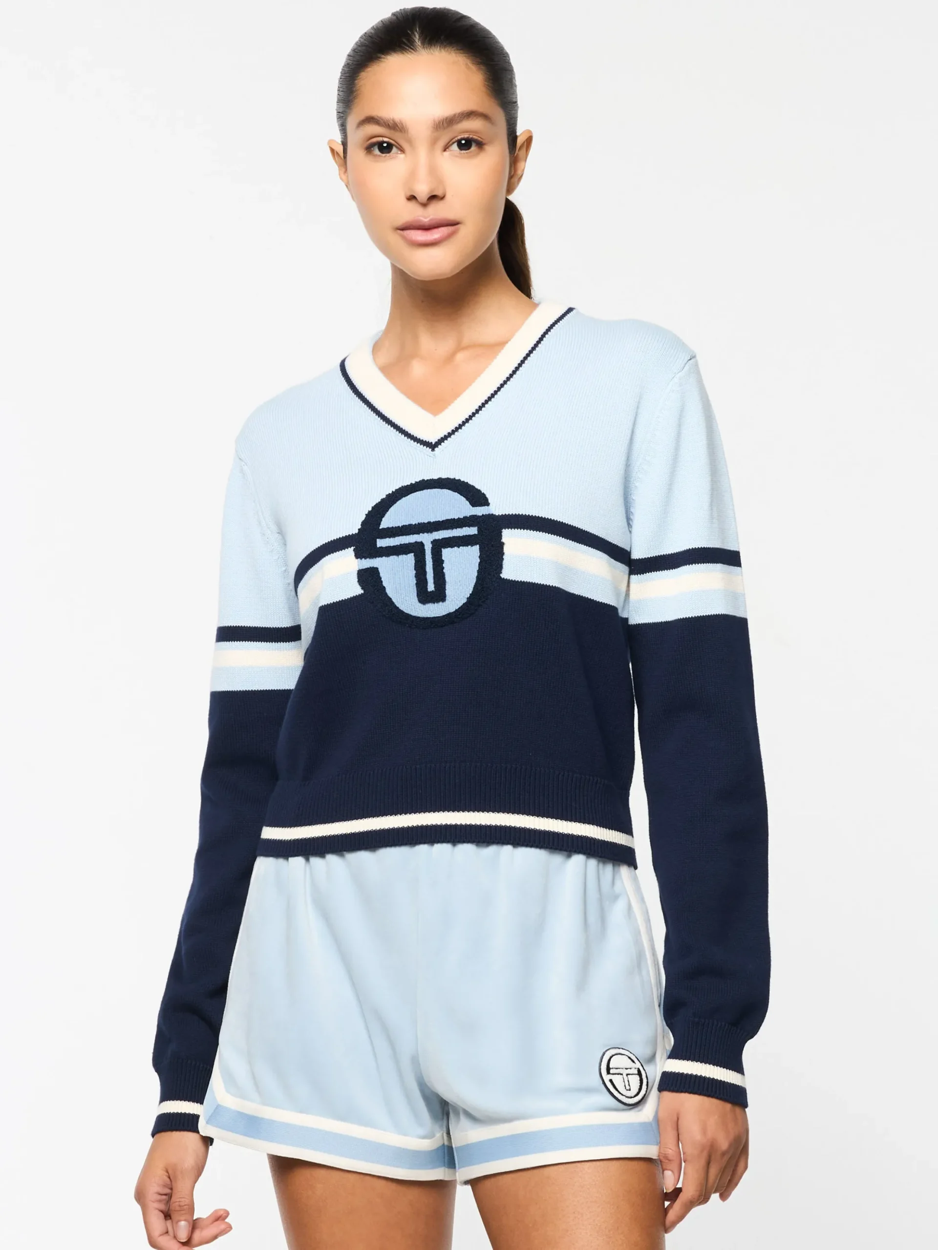 Sergio Tacchini Veneto Sweater- CELESTIAL BLUE Best
