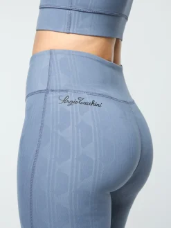 Sergio Tacchini Viano Printed Leggings- GRISAILLE Hot