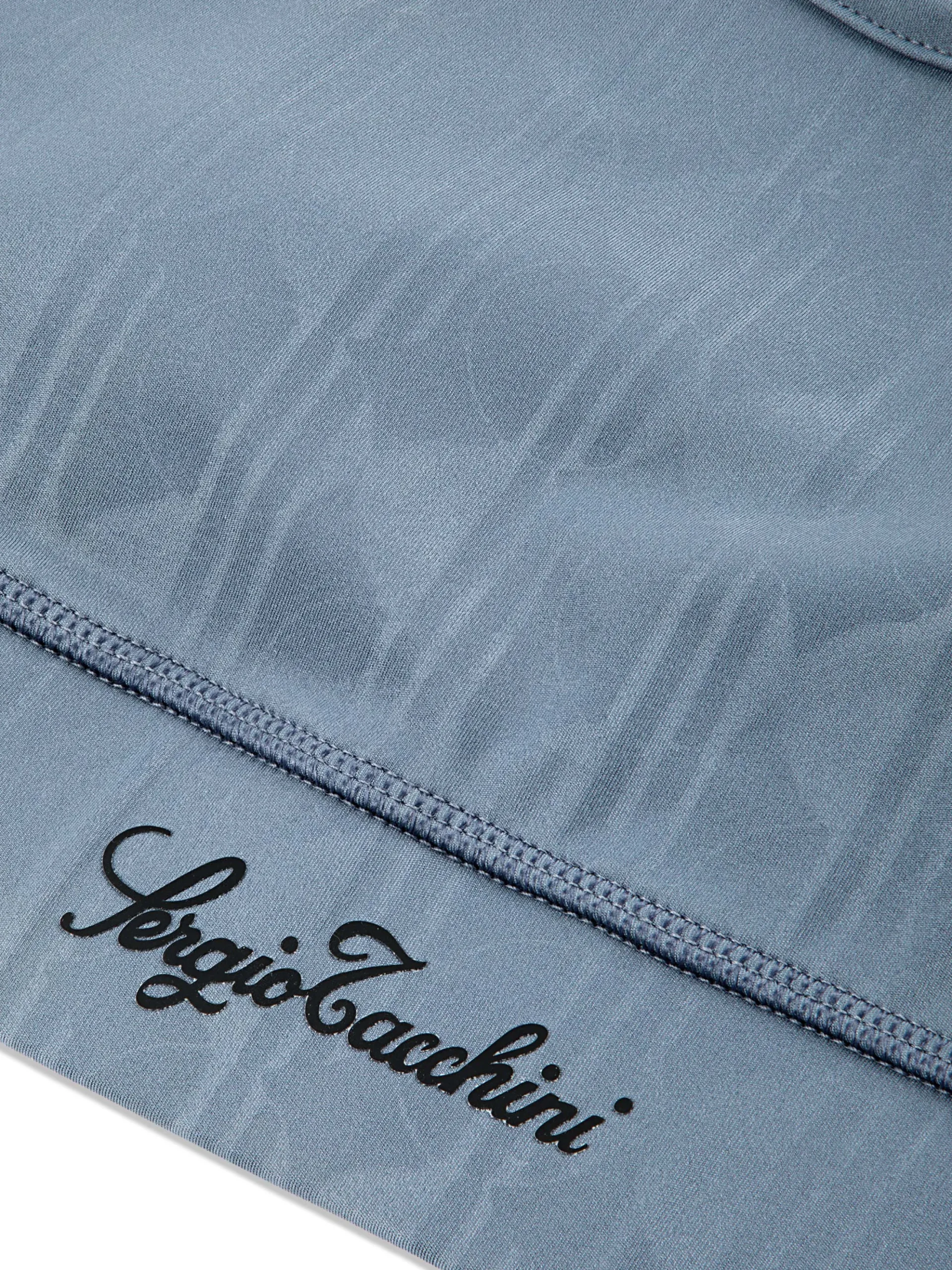 Sergio Tacchini Viano Printed Sports Bra- GRISAILLE Outlet