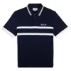 Sergio Tacchini Vieste Stripe Polo- MARITIME BLUE New