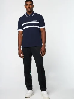 Sergio Tacchini Vieste Stripe Polo- MARITIME BLUE New