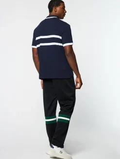 Sergio Tacchini Vieste Stripe Polo- MARITIME BLUE New