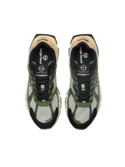 Sergio Tacchini Y2K Marathon- Abbey Stone/ Tofu/ Hedge Green ABBEY STONE-TOFU-HEDGE GREEN New