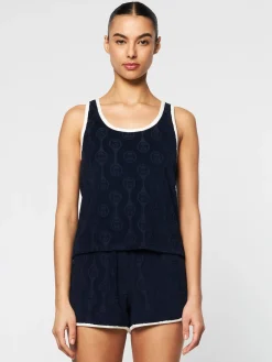 Sergio Tacchini Zona Tank- MARITIME BLUE Fashion