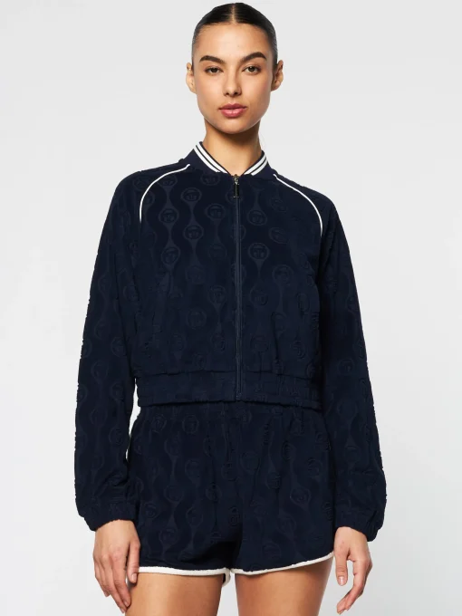 Sergio Tacchini Zona Track Jacket- MARITIME BLUE Best